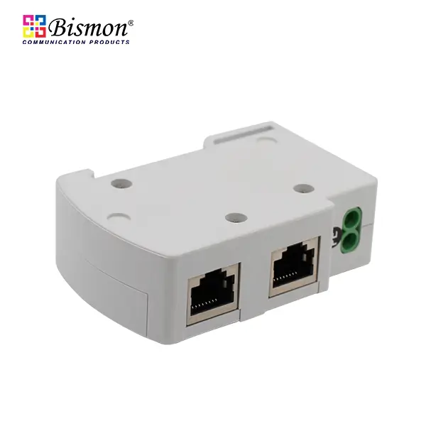 Din-rail Gigabit PoE Surge Protector 10KVA